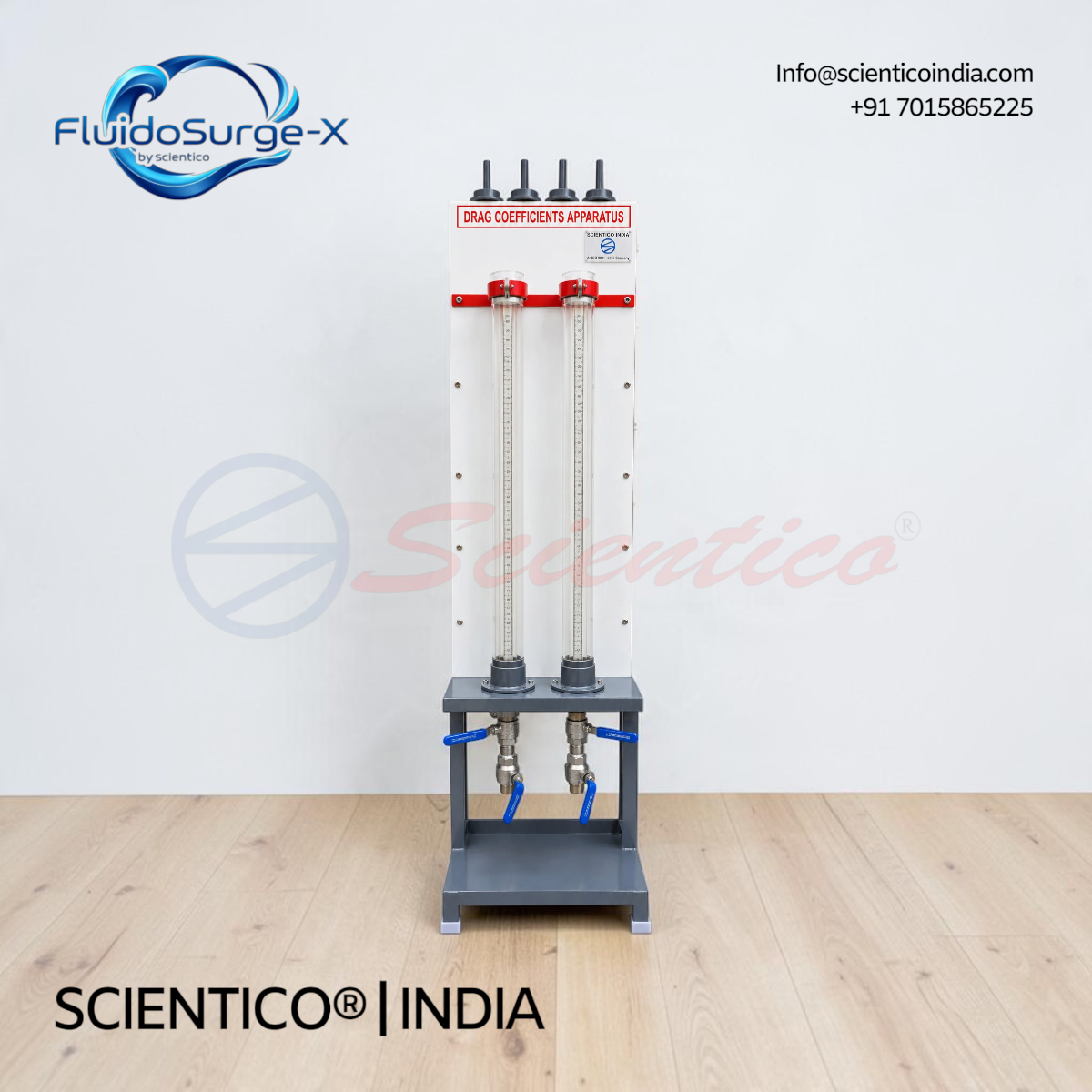 Drag Coefficients Apparatus | FluidoSurge-X 180