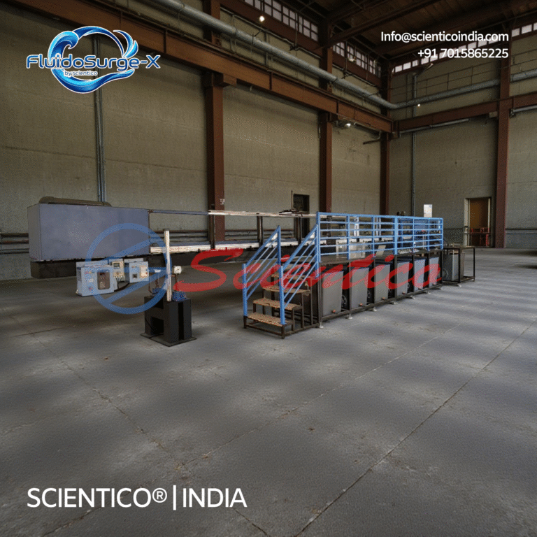 Multi-Purpose Teaching Flume (Length 10 m) | FluidoSurge-X 248