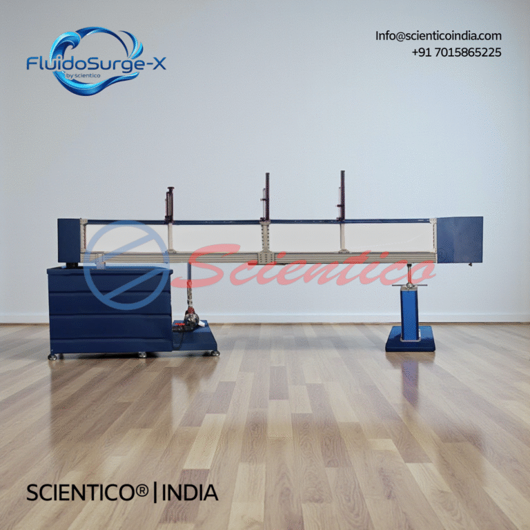 Multi-Purpose Teaching Flume (Length 5 m) | FluidoSurge-X 240