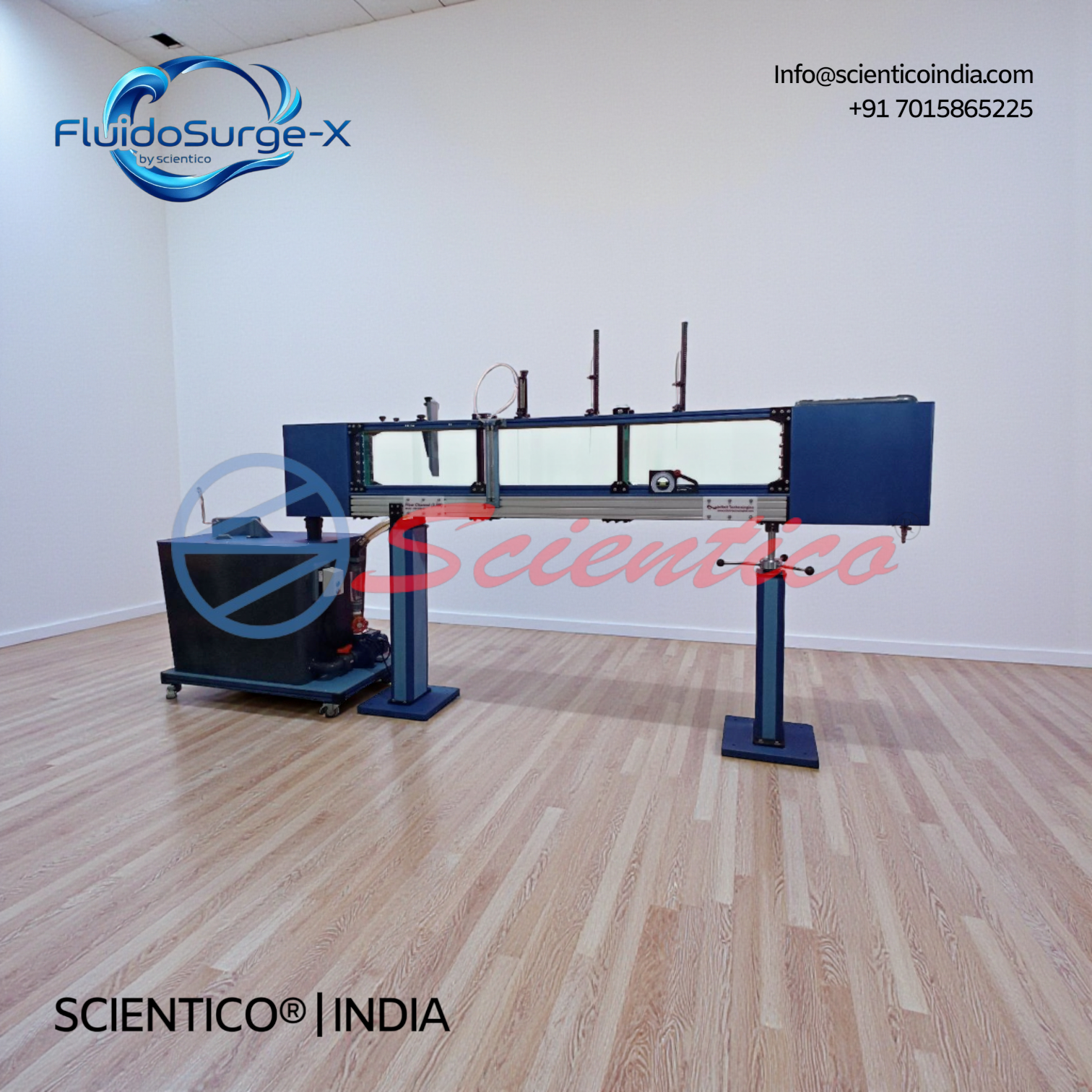 Open-Channel Sediment Transport Apparatus | FluidoSurge-X 265