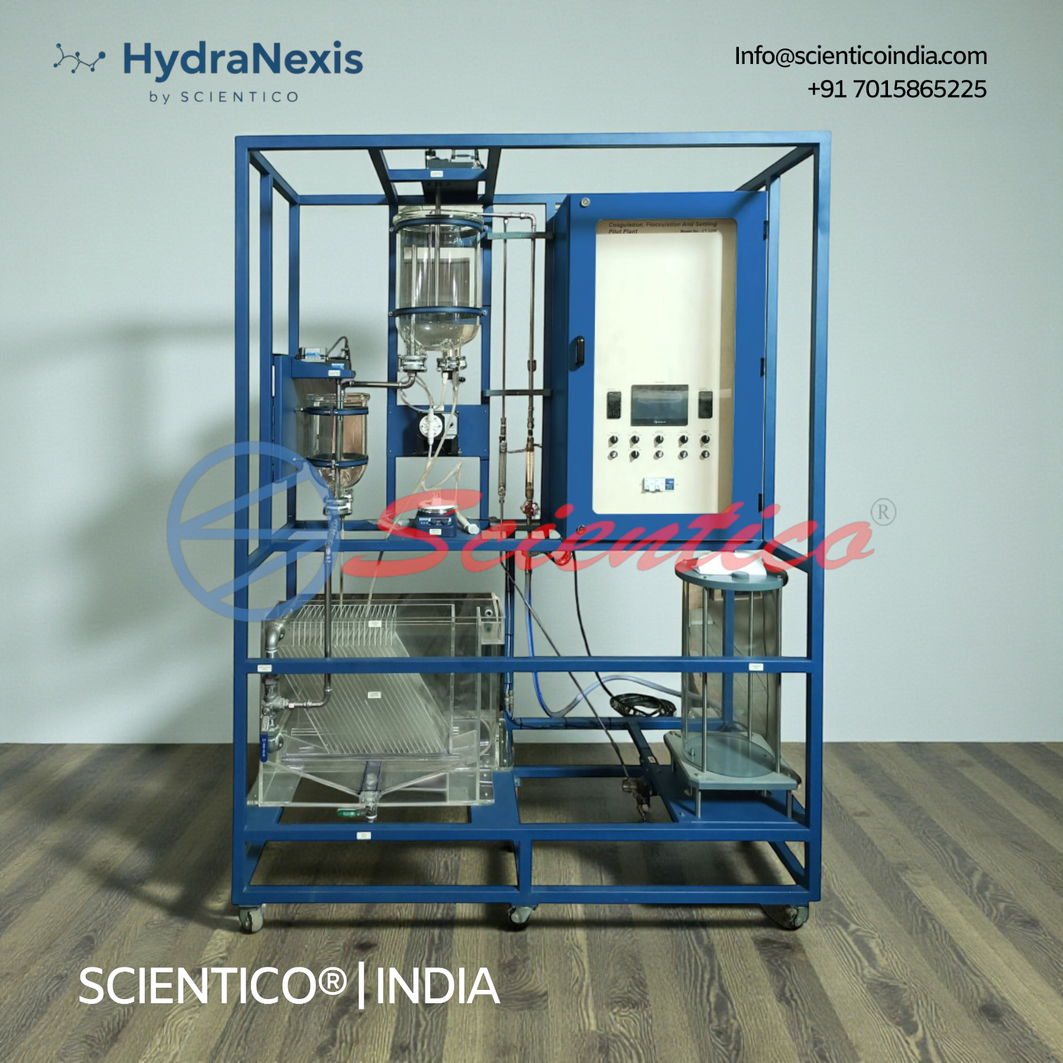 Coagulation, Flocculation and Settling Pilot Plant – HydraNexis HNX 01