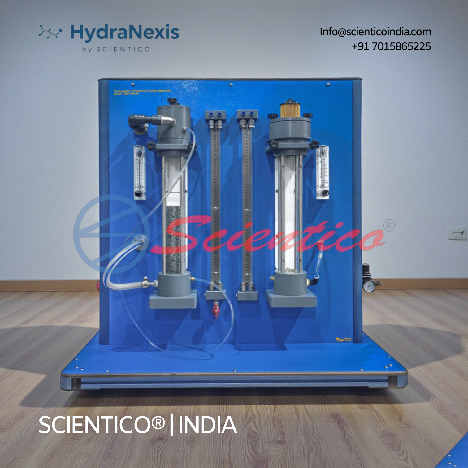 Permeability and Fluidization Studies Apparatus – HydraNexis HNX 12