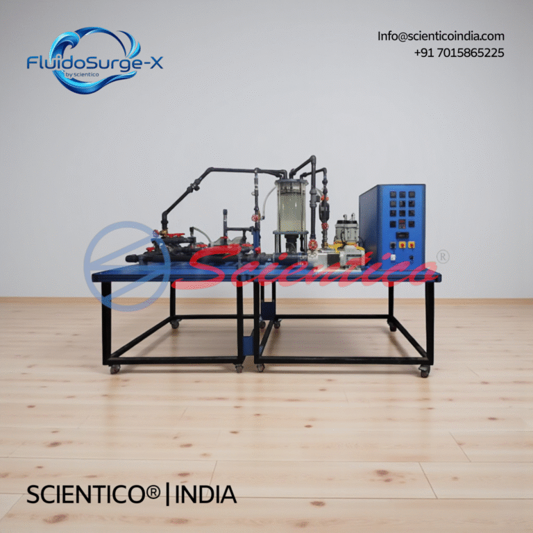 Advance Multi Pump Test Rig | FluidoSurge-X 342