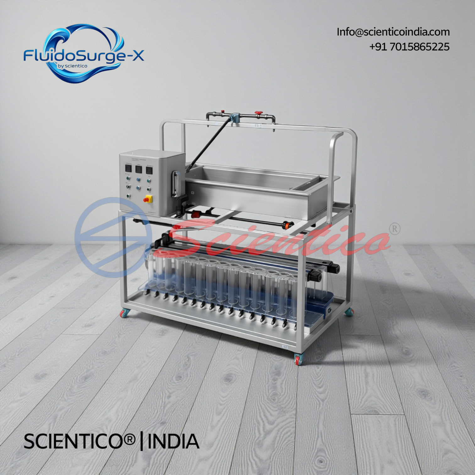 Rainfall Hydrographs Apparatus | FluidoSurge-X 302