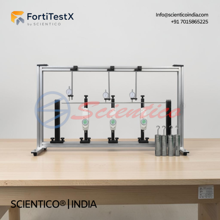 Deflection of Beam Apparatus | FortiTestX 06