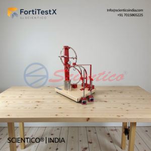 Deformation of Curved Beam | FortiTestX – 13 — CE-certified lab equipment manufactured by Scientico India