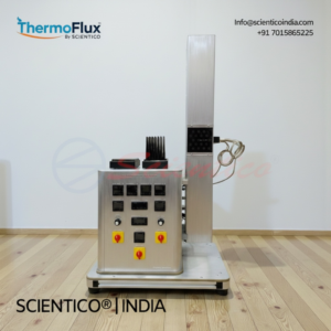 Free and Forced Convection Heat Exchanger | ThermoFlux – 7027 — CE-certified lab equipment manufactured by Scientico India
