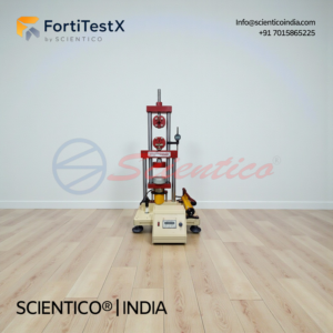 Universal Testing Machine 30kN | FortiTestX – 16 — CE-certified lab equipment manufactured by Scientico India