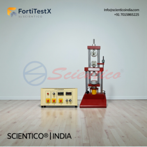 Universal Testing Machine 50kN | FortiTestX – 40 — CE-certified lab equipment manufactured by Scientico India