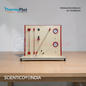 Pressure Measurement Bench | ThermoFlux – 7015 — CE-certified lab equipment manufactured by Scientico India