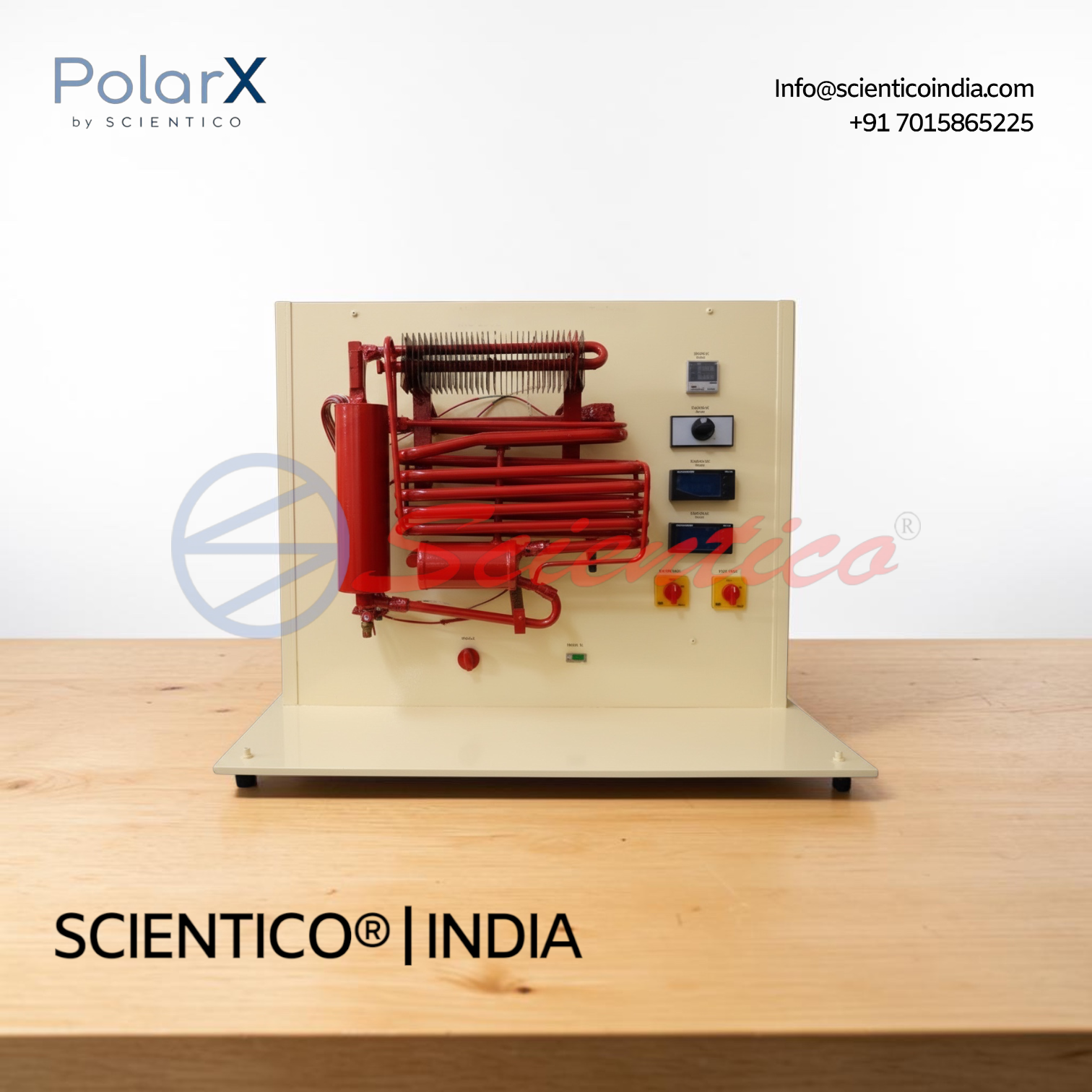 Absorption Refrigeration Trainer | PolarX – 504 — Scientico India