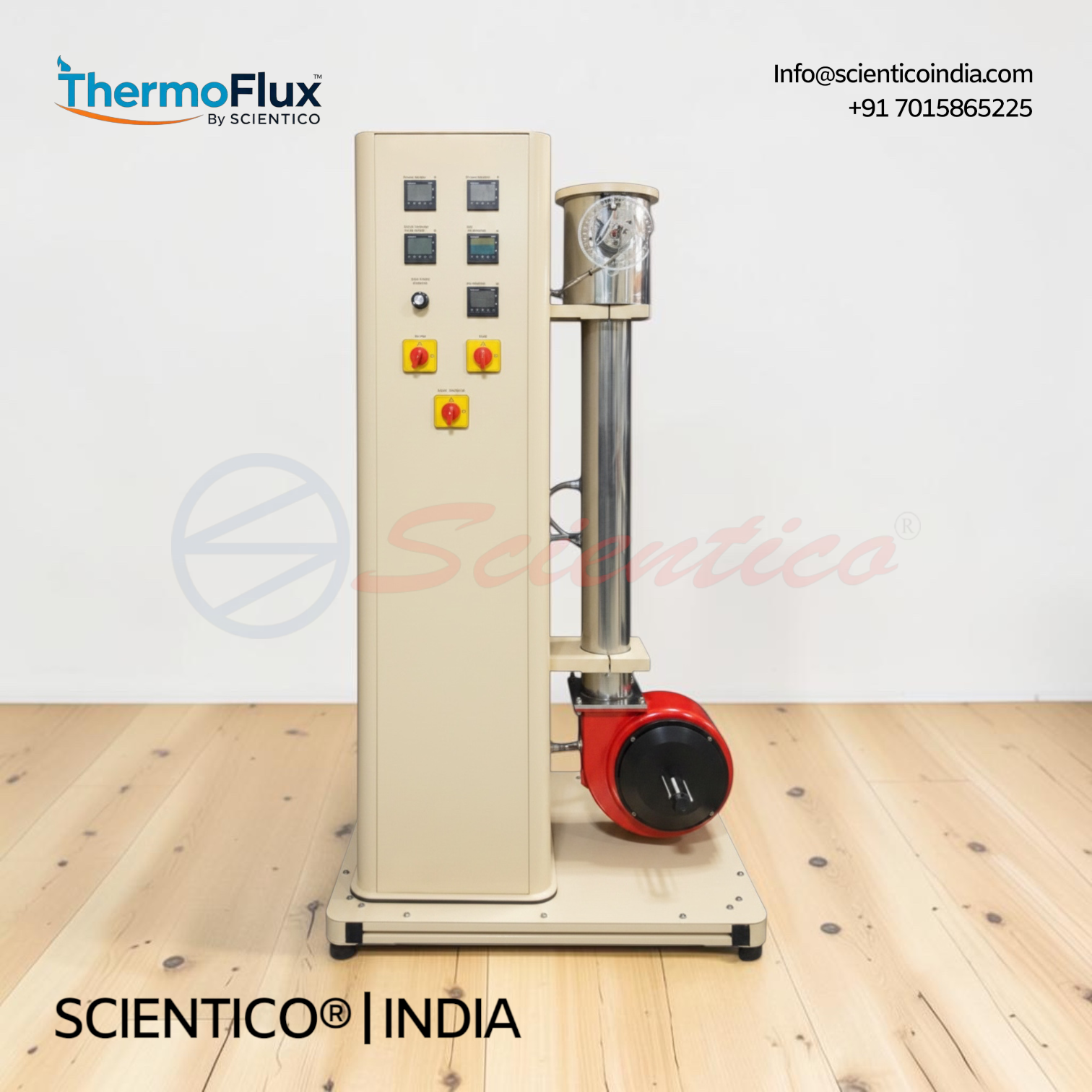 Combined Convection and Radiation ThermoFlux – 7073 — Scientico India