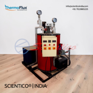 Educational Training Steam Boiler (100kg/h) | ThermoFlux – 7107 — CE-certified lab equipment manufactured by Scientico India