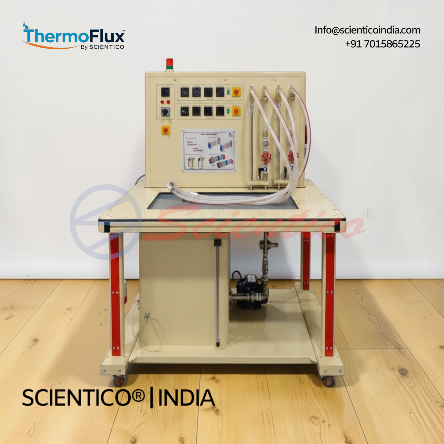 Heat Exchanger Service Unit | ThermoFlux – 7108 — Scientico India