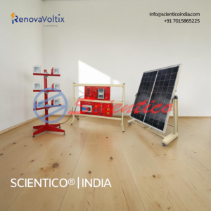 On-Grid Solar Energy with Storage | RVX-005 — CE-certified lab equipment manufactured by Scientico India