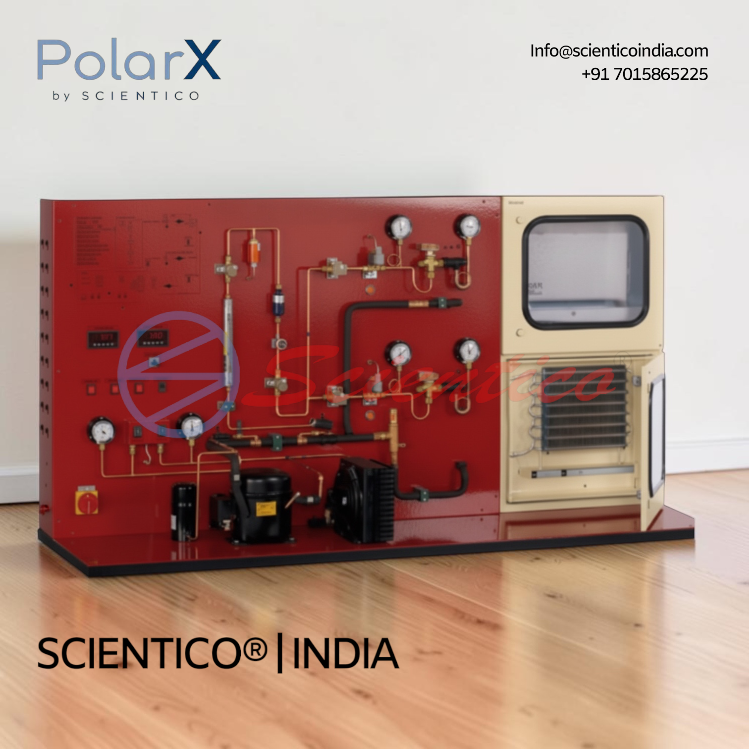 Refrigeration System (Refrigeration & Freezing Chamber) | PolarX – 524 — Scientico India
