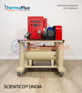 Single Stage Air Compressor | ThermoFlux – 7088 — CE-certified lab equipment manufactured by Scientico India