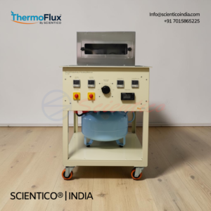 Thermal Conductivity of Building Materials | ThermoFlux – 7039 — CE-certified lab equipment manufactured by Scientico India