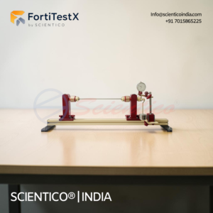 Torsion of Bar | FortiTestX – 21 — CE-certified lab equipment manufactured by Scientico India