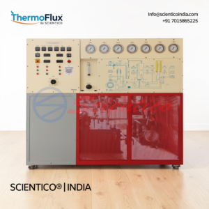 Two Shaft Gas Turbine Study Apparatus  | ThermoFlux – 7087 — CE-certified lab equipment manufactured by Scientico India
