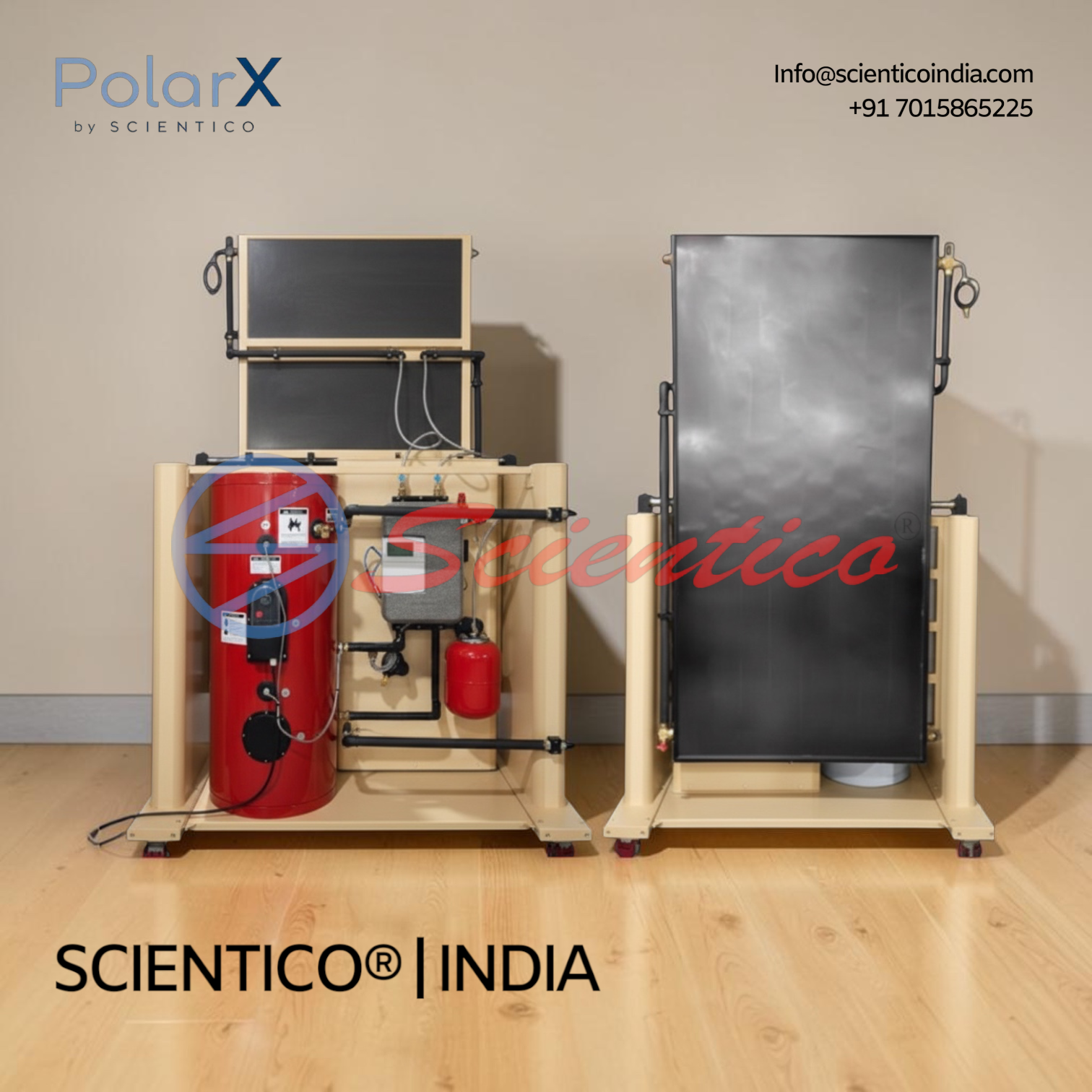 Domestic Water Heating with Flat Collector | PolarX - 600
