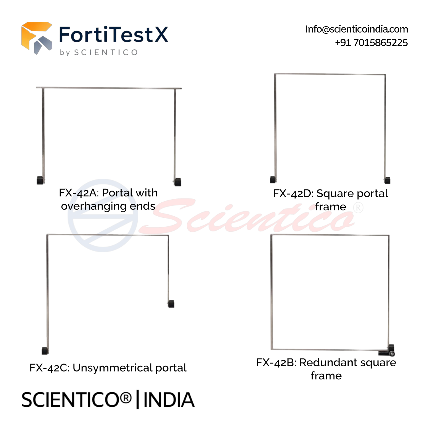 Deformation of Frame | FortiTestX-42 — Scientico India