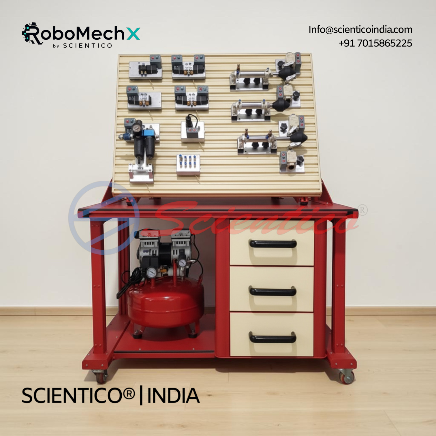 Pneumatics Training System (Advanced Level) | MX - 02