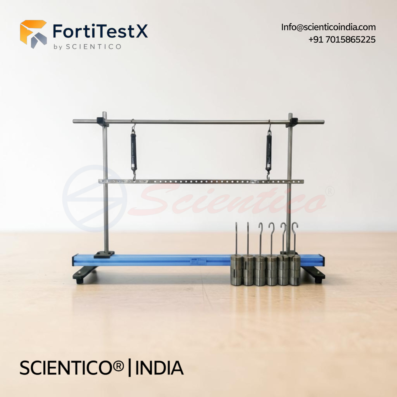 Reaction of Beam Apparatus | FortiTestX – 45 — Scientico India