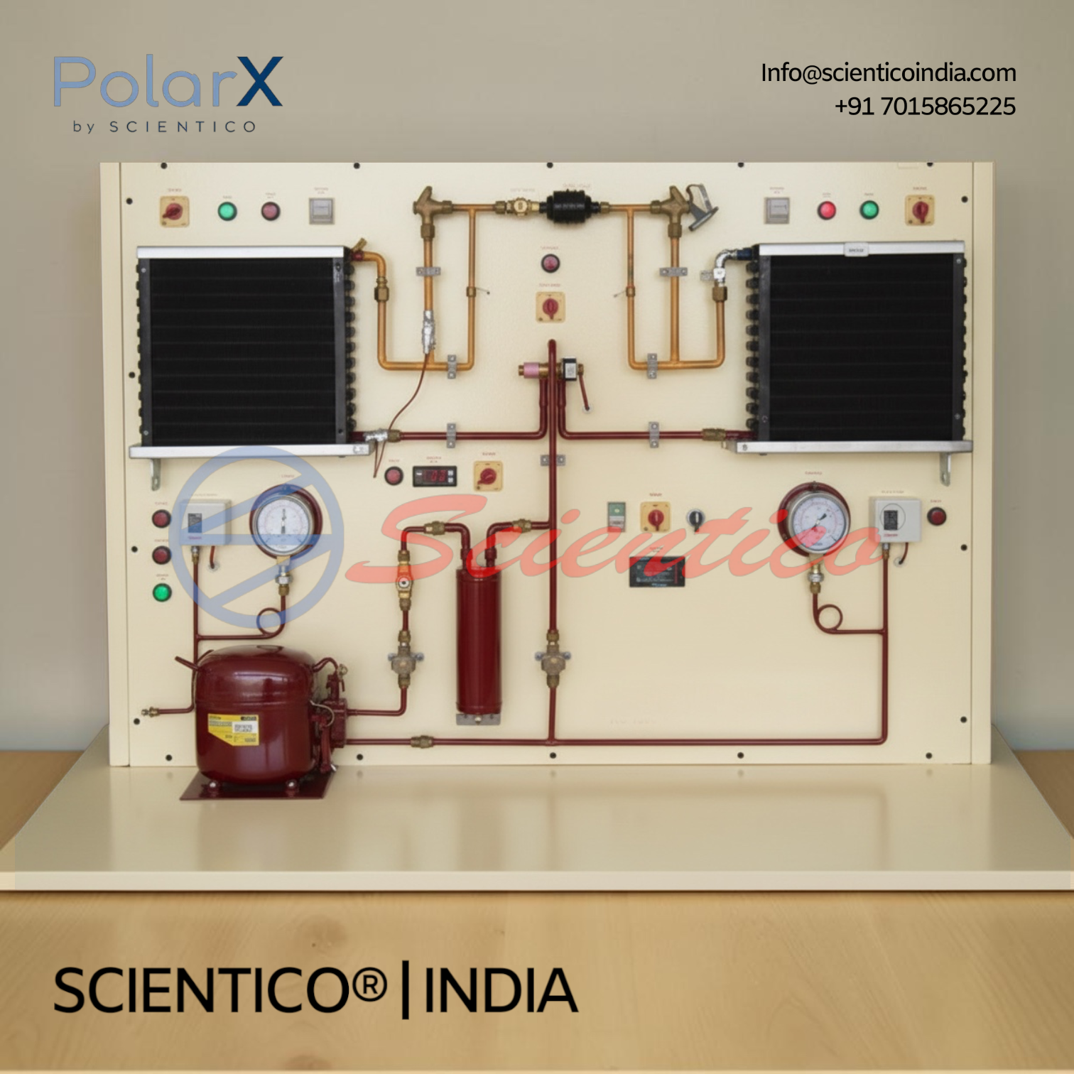 Refrigeration Compressor Fault Simulator | PolarX - 572