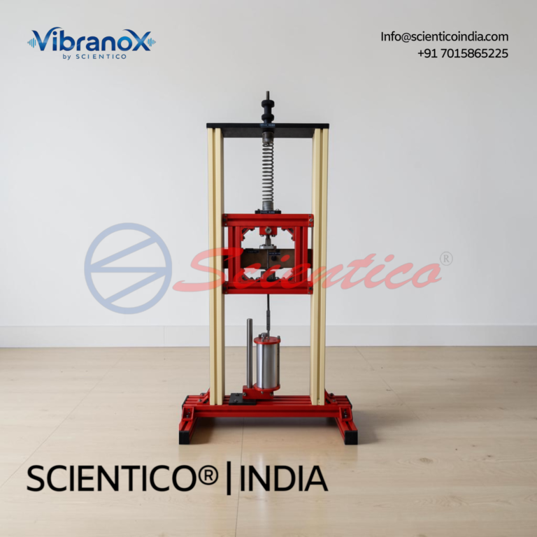 Spring Mass Vibration System | Vibrano X – 09