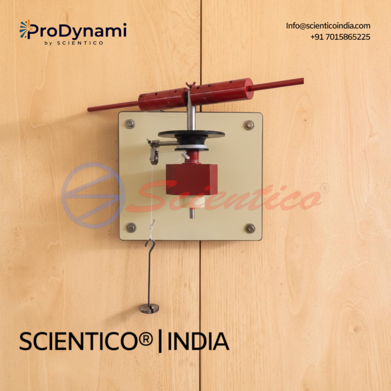 Inertia In Rotational Motion Apparatus | ProDynami – 1204