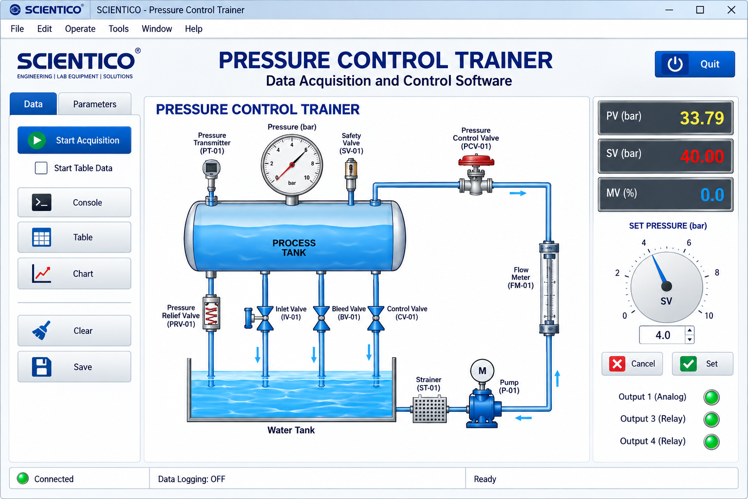 pressure control trainer