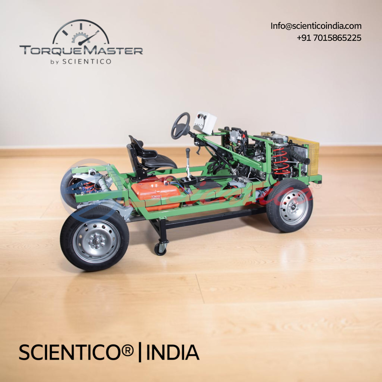 The Fully Functional Cut Section Model Of Chassis