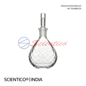 Density bottle with capillary stopper