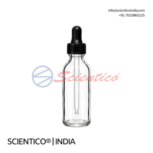 Neutral glass dropper bottle