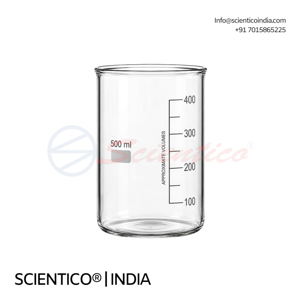 Borosilicate tall form beaker