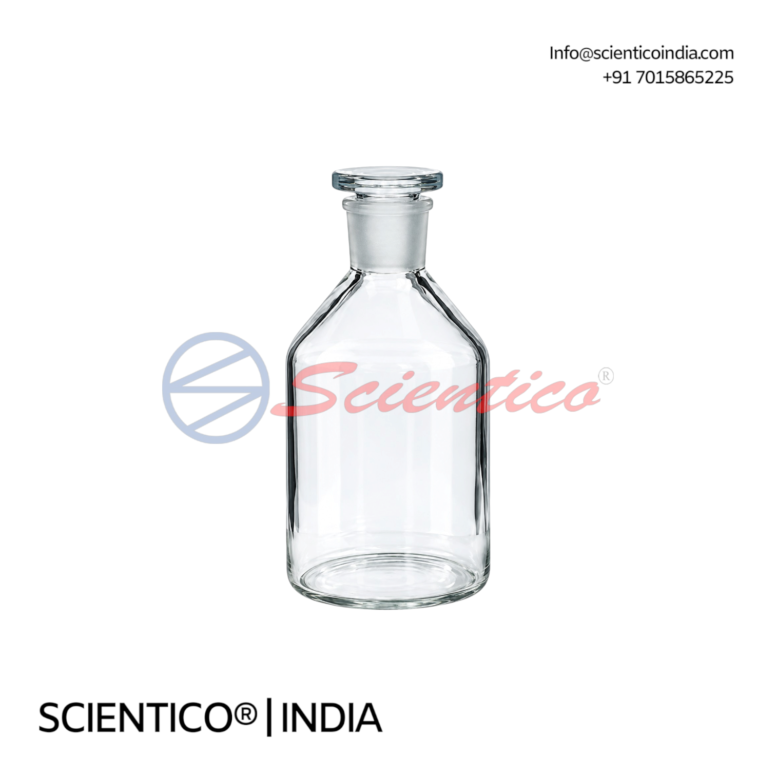 Boro 3.3 narrow mouth reagent bottle