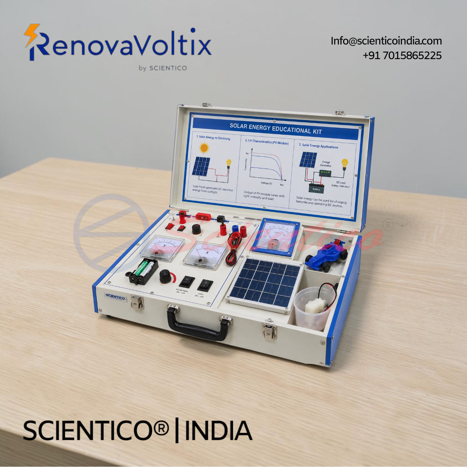 Photovoltaic demonstration kit