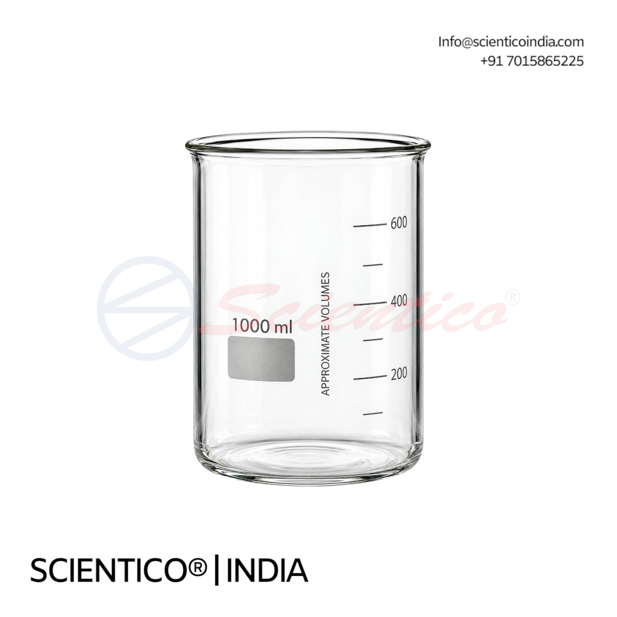 1000 ml disintegration beaker