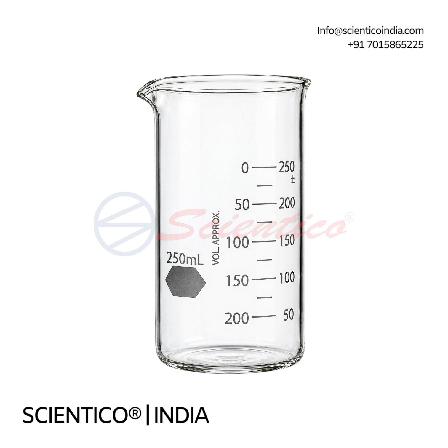 Borosilicate tall beaker